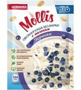 Каша Mollis овсяная с молоком и со вкусом черники 40г