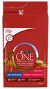 Сухой корм для собак Purina ONE для средних и крупных пород с высоким содержанием говядины и с рисом, 3,8 кг