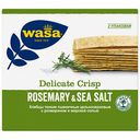 Хлебцы пшеничные цельнозерновые Wasa с розмарином и морской солью, 190 г