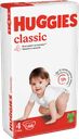 Подгузники Huggies Classic 4 (7-18 кг), 68 шт