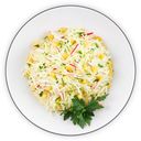 Салат из ранней капусты с редисом и сладкой кукурузой, 1 кг