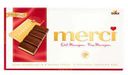 Шоколад Merci темный с марципаном, 112 г