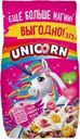 Готовый завтрак KELLOGG'S Unicorn Радужные колечки, с фруктовым вкусом, 375г