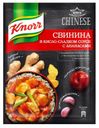 Приправа Knorr Chinese для свинины в кисло-сладком соусе с ананасами, 37 г