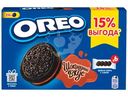 Печенье Oreo с какао и начинкой шоколад, 228г