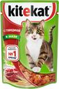 Корм Kitekat для кошек, говядина в желе, 85 г