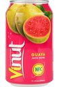 Напиток сокосодержащий Vinut со вкусом розовой гуавы, 0,33л