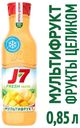 Сок J-7 Фрукты целиком Мультифрукт с мякотью охлаждённый, 850 мл