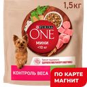 PURINA ONE Здор вес сух корм д/соб мин ин/рис1,5кг(Нестле):6