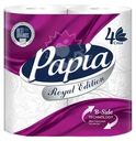 Туалетная бумага, Papia, 4 слоя, 4 рулона
