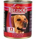 Корм для собак BigDog Говядина с рубцом, 850 г