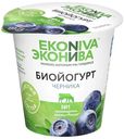 Биойогурт ЭкоНива черника 2,8% БЗМЖ 125 г