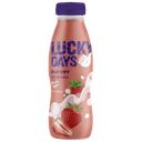 Йогурт LUCKY DAYS клубника 1%, 275г