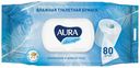 Влажная туалетная бумага Aura Ultra Comfort 80 листов