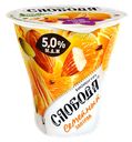 Йогурт 5% «Слобода» Мюсли-яблоко-мандарин-орех, 250 г
