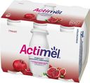 Продукт кисломолочный со вкусом граната, 2,5%, Actimel, 100 г, Россия