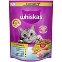 Корм для стерилизованных кошек от 1 года Whiskas Подушечки с курицей, 800 г