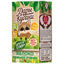Сок ДАРЫ КУБАНИ яблочный прямой отжим, 125мл