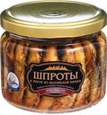 Шпроты "Русские берега" Premium из балтийской кильки, 270 г