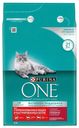Корм для стерилизованных кошек и кастрированных котов Purina One 3кг с говядиной и пшеницей