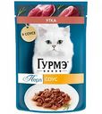 Влажный корм для кошек Гурмэ Перл Утка в соусе, 75 г