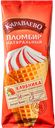 Мороженое КАРАВАЕВО рожок клубника, 100г