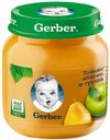 Пюре детское из яблок и груш, Gerber, 130 г, Польша