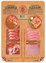 Мясной продукт из свинины сырокопченый категории Б Шейка/Мясной продукт из свинины сырокопченый категории А Балык,(2х50г)0.1 кг