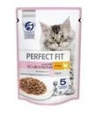 Влажный корм для котят "Курица в соусе", Perfect Fit, 75 г