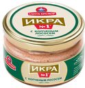 Икра мойвы САНТА БРЕМОР, с копченым лососем, 180г