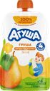 Пюре фруктовое детское АГУША Груша, с 4 месяцев, 90г