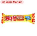 Батончик шоколадный НАТС, Мегабайт, с лесным орехом, карамель, 66г