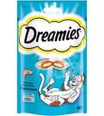 Лакомство Dreamies С лососем подушечки для взрослых кошек 60г