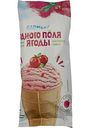 Мороженое пломбир Одного поля ягоды Клюква 15%, 80 г