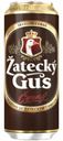 Пивной напиток Zatecky Gus Cerny темный фильтрованный пастеризованный 450 мл