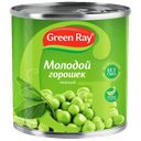 Горошек GREEN RAY молодой нежный, 400г