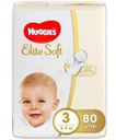 Подгузники Huggies Elite Soft 3 (5-9 кг) 80 шт
