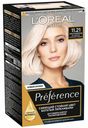 Стойкая краска для волос L'Oreal Paris Preference Ультраблонд оттенок 11.21 174 мл
