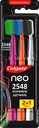 Зубная щетка COLGATE Neo 2548 кончиков щетинок, средней жесткости, 2+1, 3шт