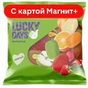 LUCKY DAYS Мармел ябл/гру/апел/мал300г фл/п(Кондит Кубани)18