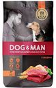Корм для собак сухой Dog&Man Универсальный Говядина, 600 г