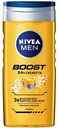 Гель для душа мужской 3 в 1 Nivea Boost, 250 мл