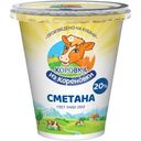 Сметана Коровка из Кореновки 20%, 300г
