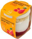 Йогурт Коломенский Малина-груша 5% 170г