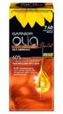 Краска-крем Garnier для волос Olia, искрящийся медный, 112 мл