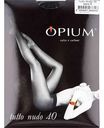 Колготки женские Opium Tutto Nudo цвет: nero/черный, 40 den, 3р-р