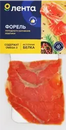 Форель холодного копчения ЛЕНТА филе-ломтики