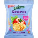 Чипсы цельнозерновые Dr. Körner Корнерсы Томат и базилик, 50 г