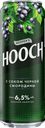 Напиток пивной Hooch Super с соком черной смородины 6,5%, 0,45 л