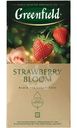 Чай Greenfield Strawberry Bloom с ароматом клубники и розы чёрный, 25х1.5г